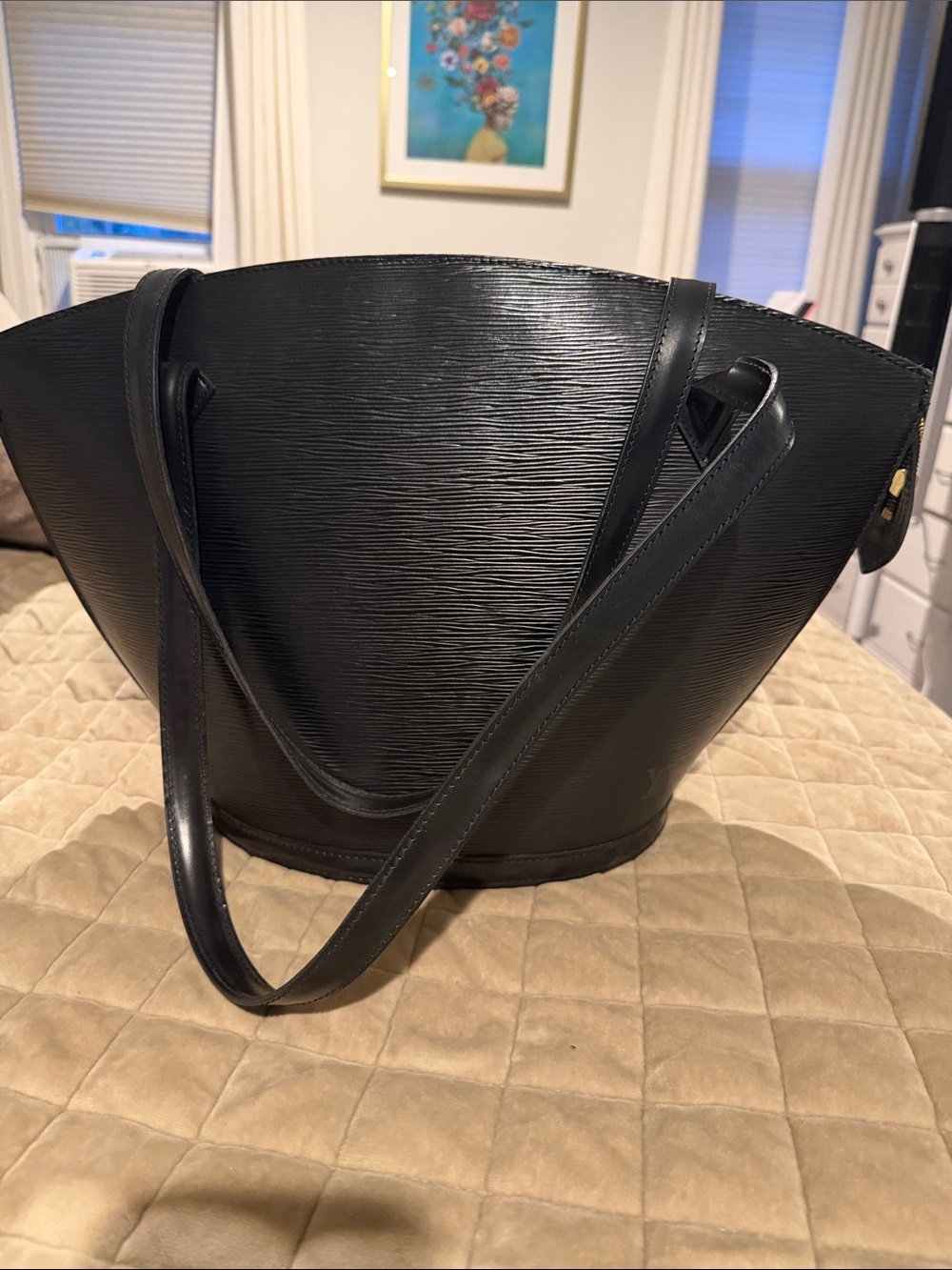 Louis Vuitton Black Epi Leather Tote - Picture 2 of 9